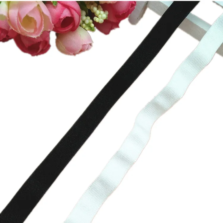 
Factory Wholesale Shoulder Bra Strap Webbing Soft Nylon Elastic Band For Underwear Garment Accessories 