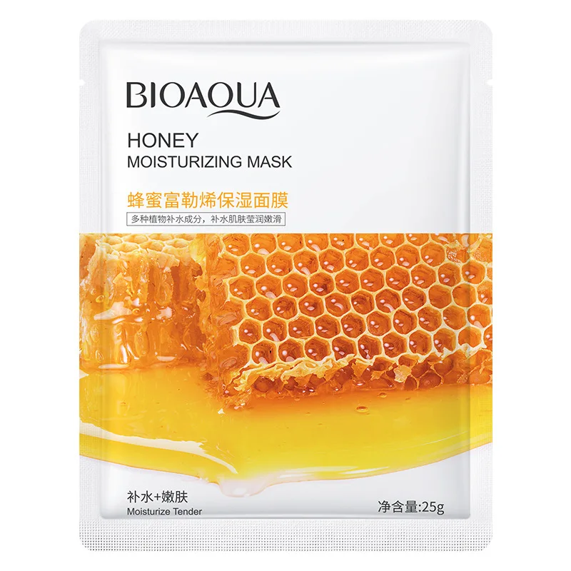  Лицевая маска для лица BIOAQUA mascarillas частная торговая марка натуральные растения фрукты косметическая уход за кожей увлажняющая шелковая