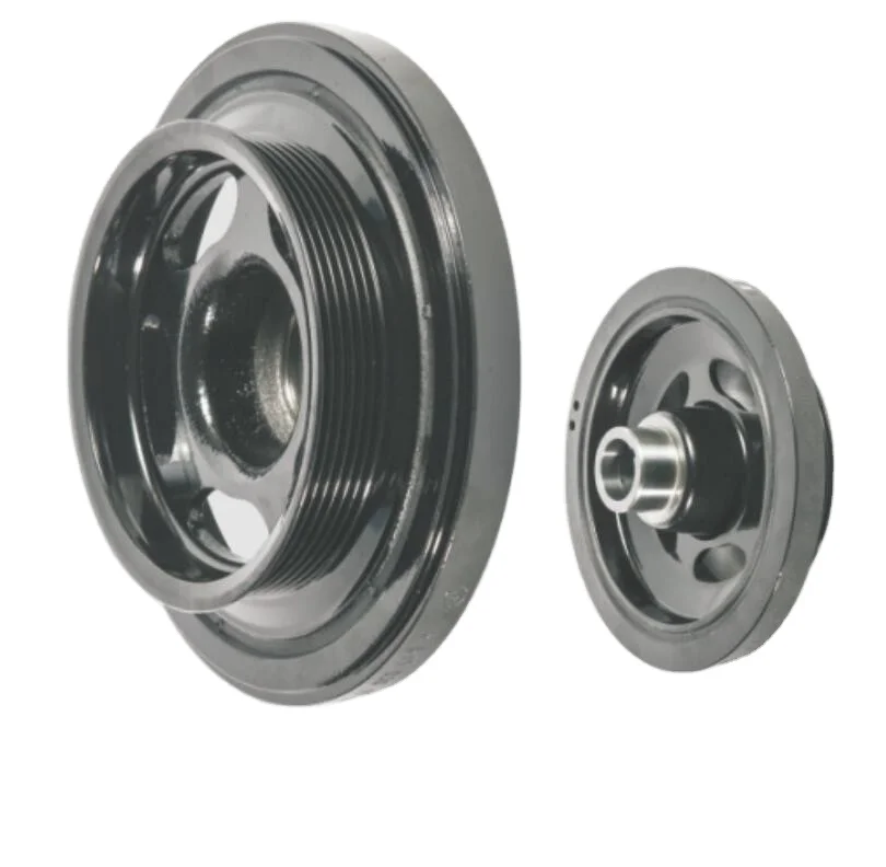 High Quality 611 030 1703 Crankshaft Pulley Metal Supplies Torsional Vibration Damper