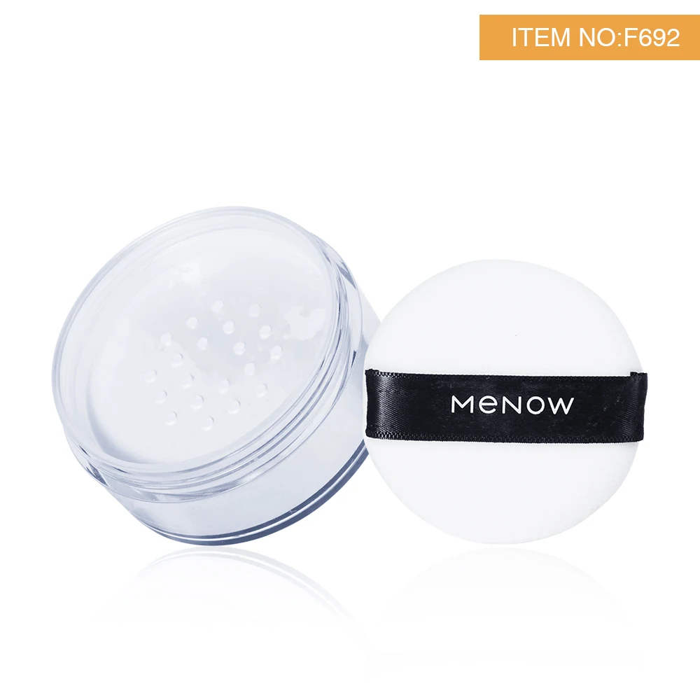 MENOW water based talc free and vegan loose powder private label makeup setting loose powder guangzhou