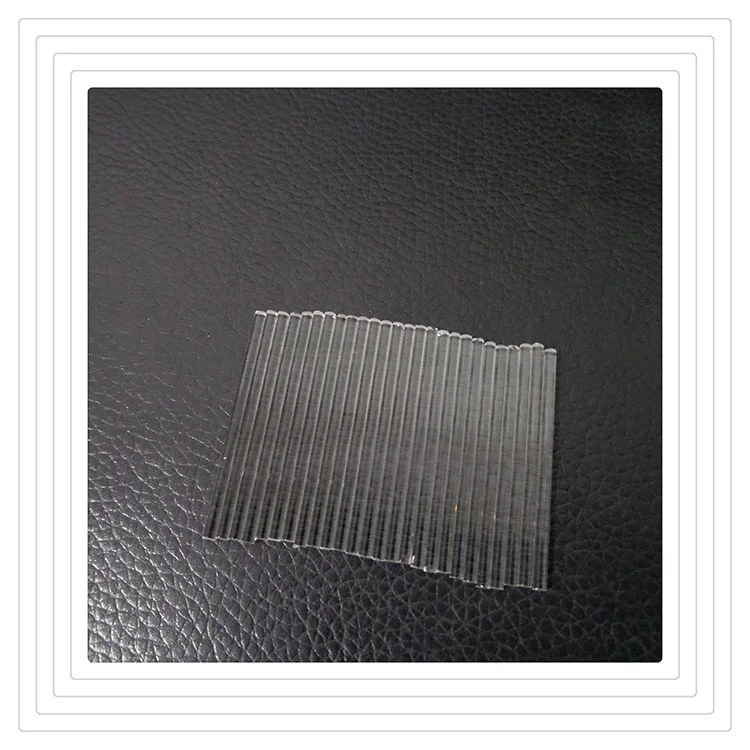 Small quartz light guide quartz rod