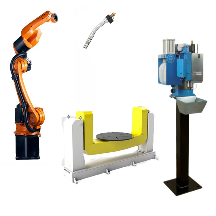 KUKA KR 8 R2010-2 Robot-Assisted Robotic System Efficient ARC MIG Welding Equipment Linear Guide Rail Automatic New KUKA KR 8