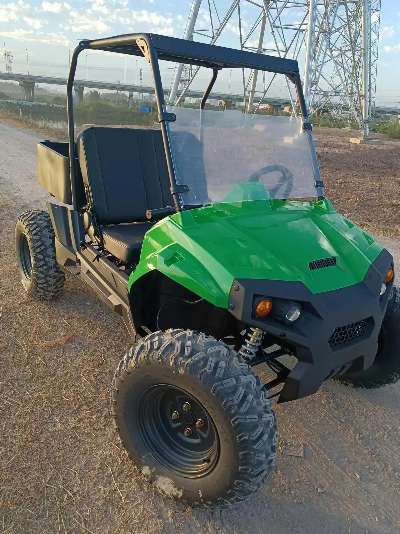 84V electric UTV ATV adult for all terrain farm hunt utility vehicle