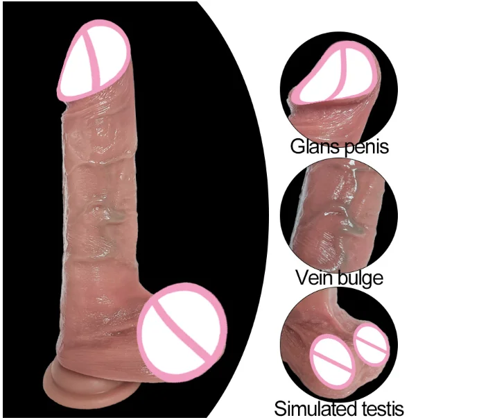 Realistic Big Dildo Vibrator Remote Control Penis Masturbators Heating Vibrating Rotation Sex Toys for Woman