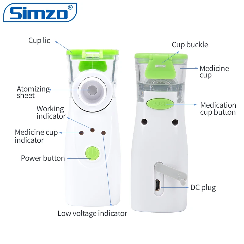 Chinese Best Sell Protable Mesh Nebulizer Medical Equipment Low Price For People