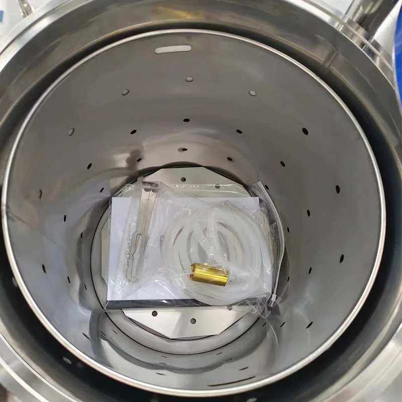 Medical grade autoclave machine laboratory vertical autoclave with digital display