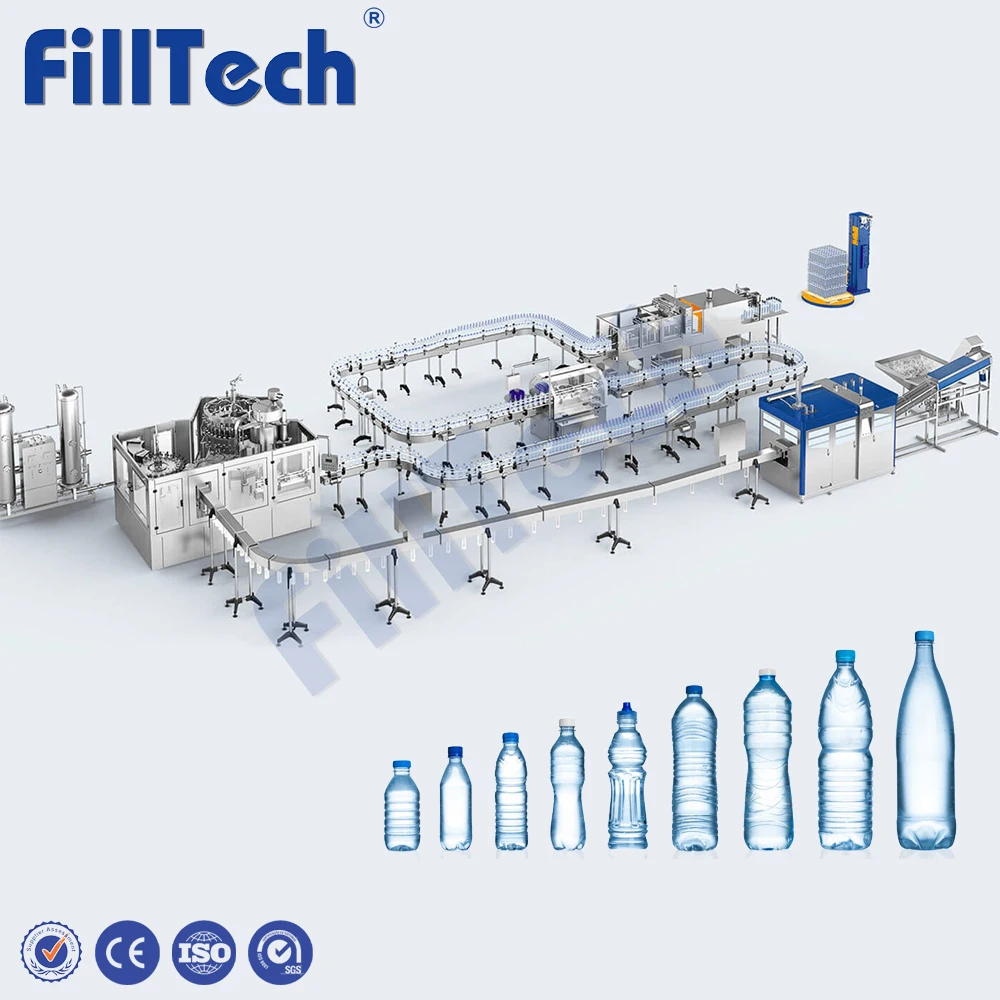 CGF Series 200-2000ml drink water production line used for drink mineral water production factory