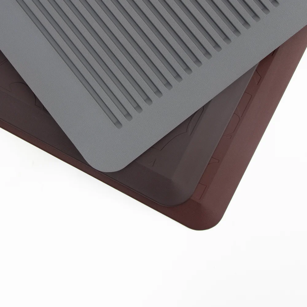 Wholesale 20 x 30 inch Modern Anti-Fatigue Floor Mat Washable Rubber PU Material for Standing Desks