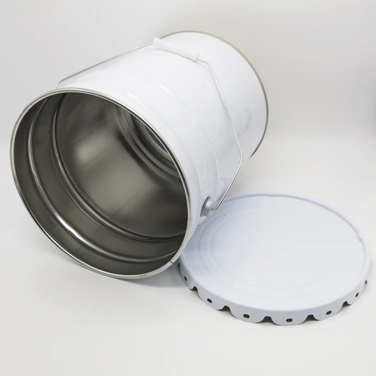 Wholesale Printed 5 gallon Empty Steel Drums Metal Pails Chemical 20 Liter Paint Bucket