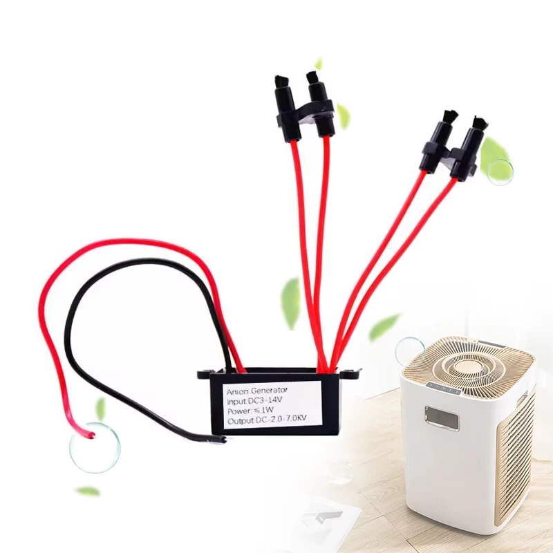 12VDC Plasma Ionizer Generator Module Negative Ion Generator Household for Water Dispenser Air Purifier