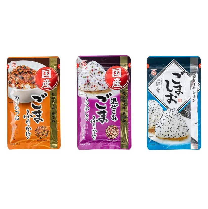 FURIKAKE / GOMASHIO rice seasoning with sesame,sesame for sale seasoning sauce sauce packaging bag