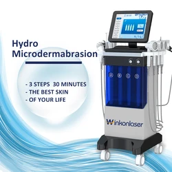 11 in 1 Beauty Salon Facial Care Hydra dermabrasion machine multifunction aqua facial cleaning hydro microdermabrasion machine