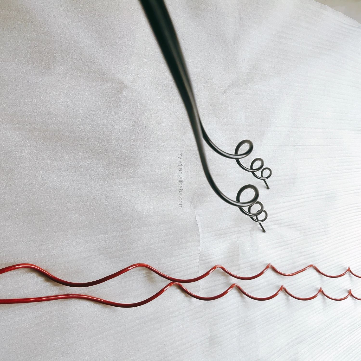 Factory Top Selling Powder Coated Plant Tomato Spiral Stakes