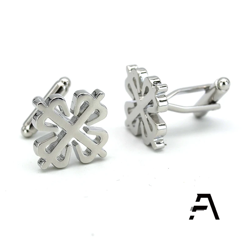 Серебряные запонки-кресты Calatrava на заказ
