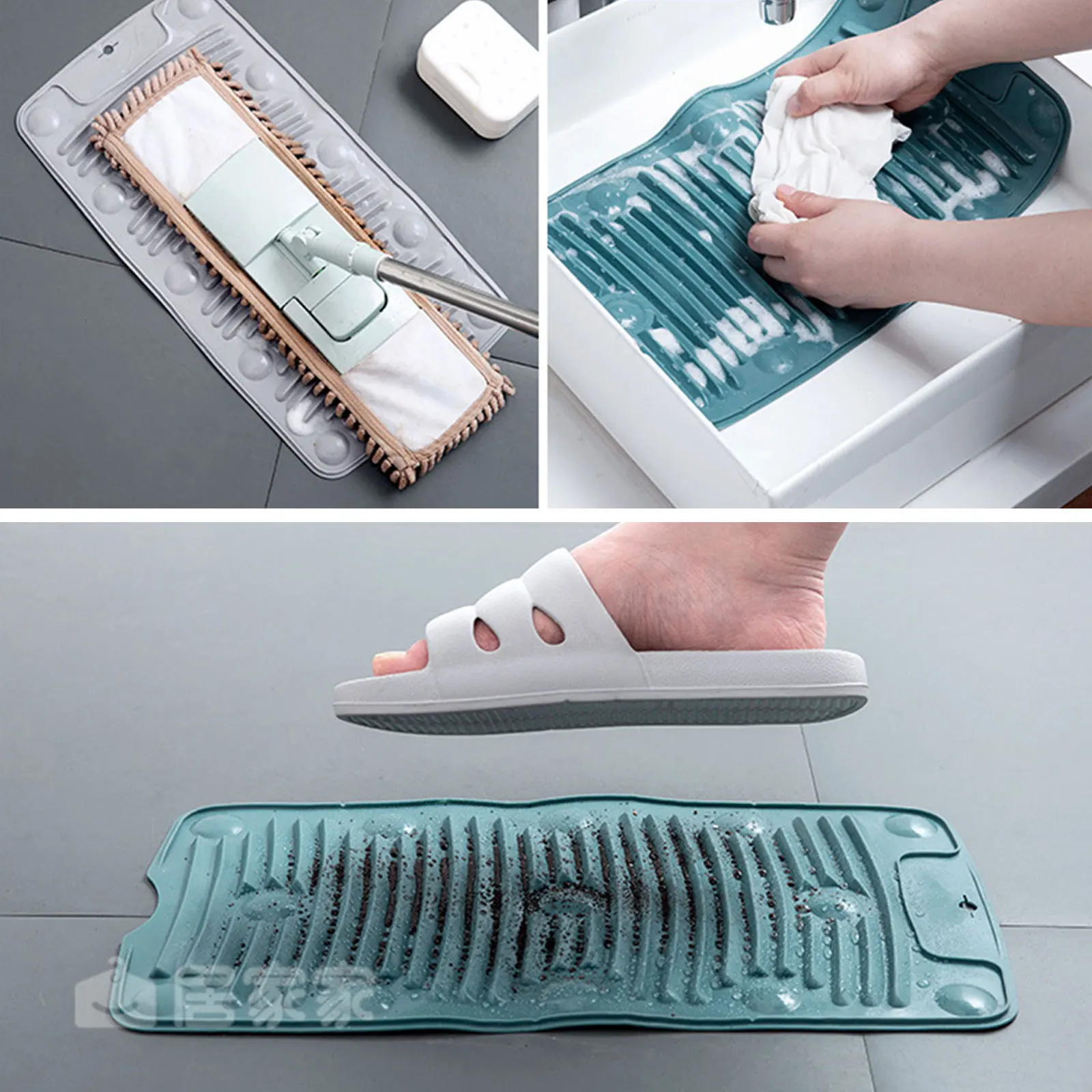 Washing Tools Clothes Washboard WASHBOARD Laundry Board Wash Plastic Foldable Easy To