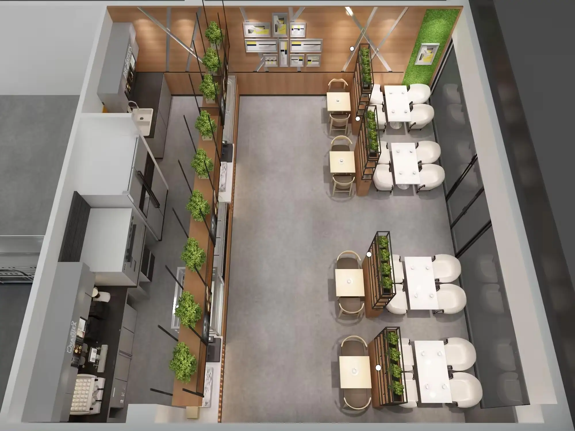 Luxury Coffee Shop Furniture Store Design For Small Coffee Shop Interior Decorations Cafe Bar Counter Design