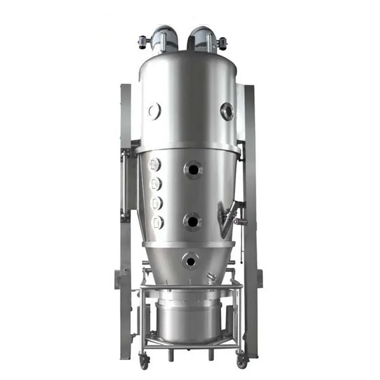 Series High Efficiency Vertical Fluid Boiling Bed Dryer/Fluidized bed drying machine for Milk Juice Powder Granules Pharmacy