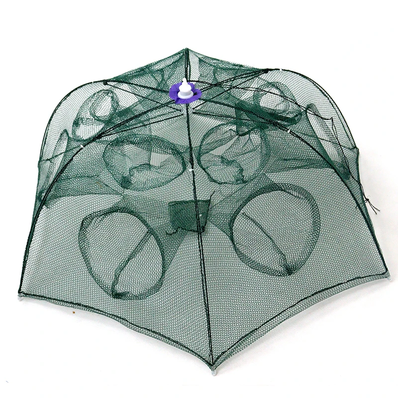 Приманки, рыба, креветка, ловушка, сетка, складной зонт, рыба, краб-лобстер, клетка-ловушка