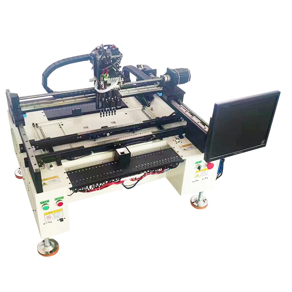 4 mounting head SMT desktop mounter PCB printer LED lamp assembly line GZ-G460Z