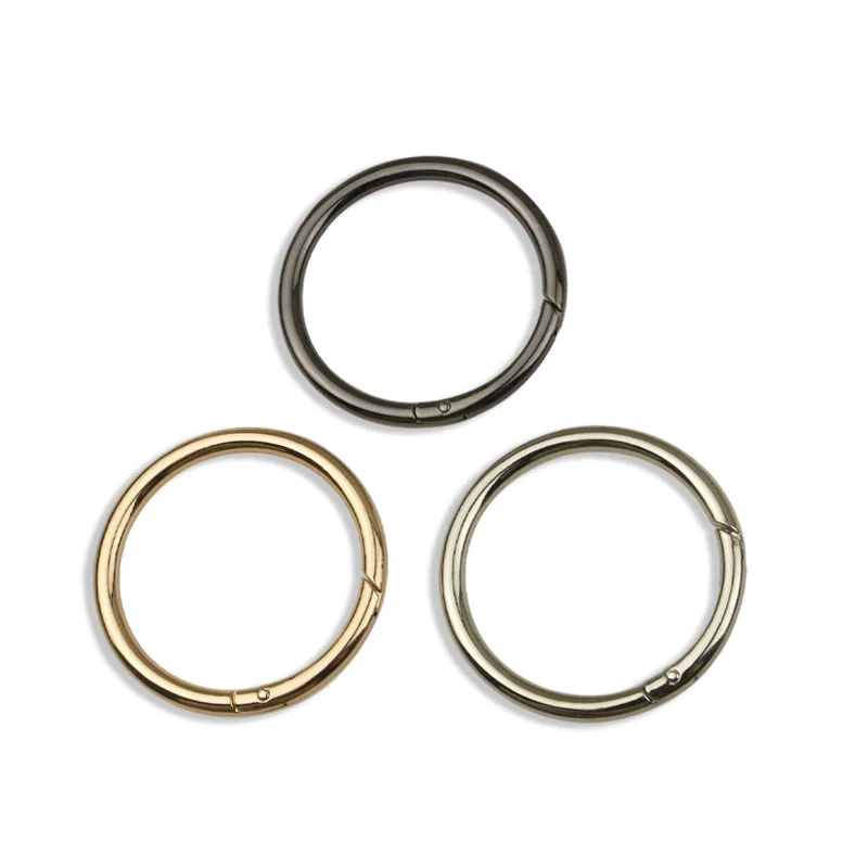 2 inch bag handbag hardwar spring ring 50mm open connecting buckle ring