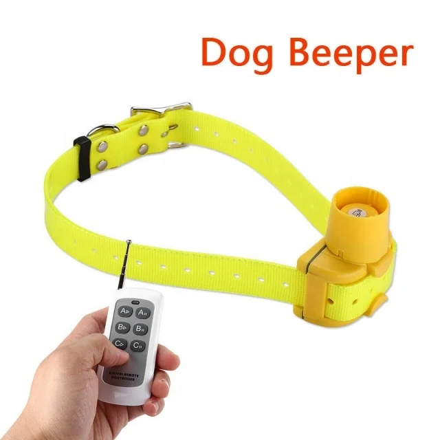 Plastic dog buzzer remote control dog training collar pet supplies manufacturer dog beeper hunter