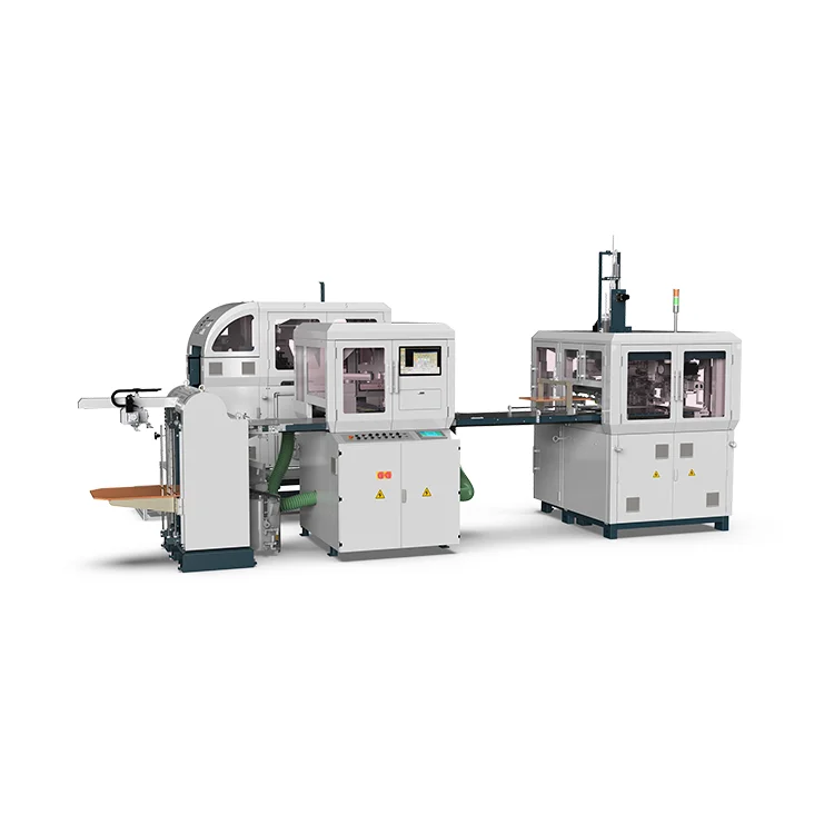 
HM-ZD6418K New style automatic rigid gift box machine 