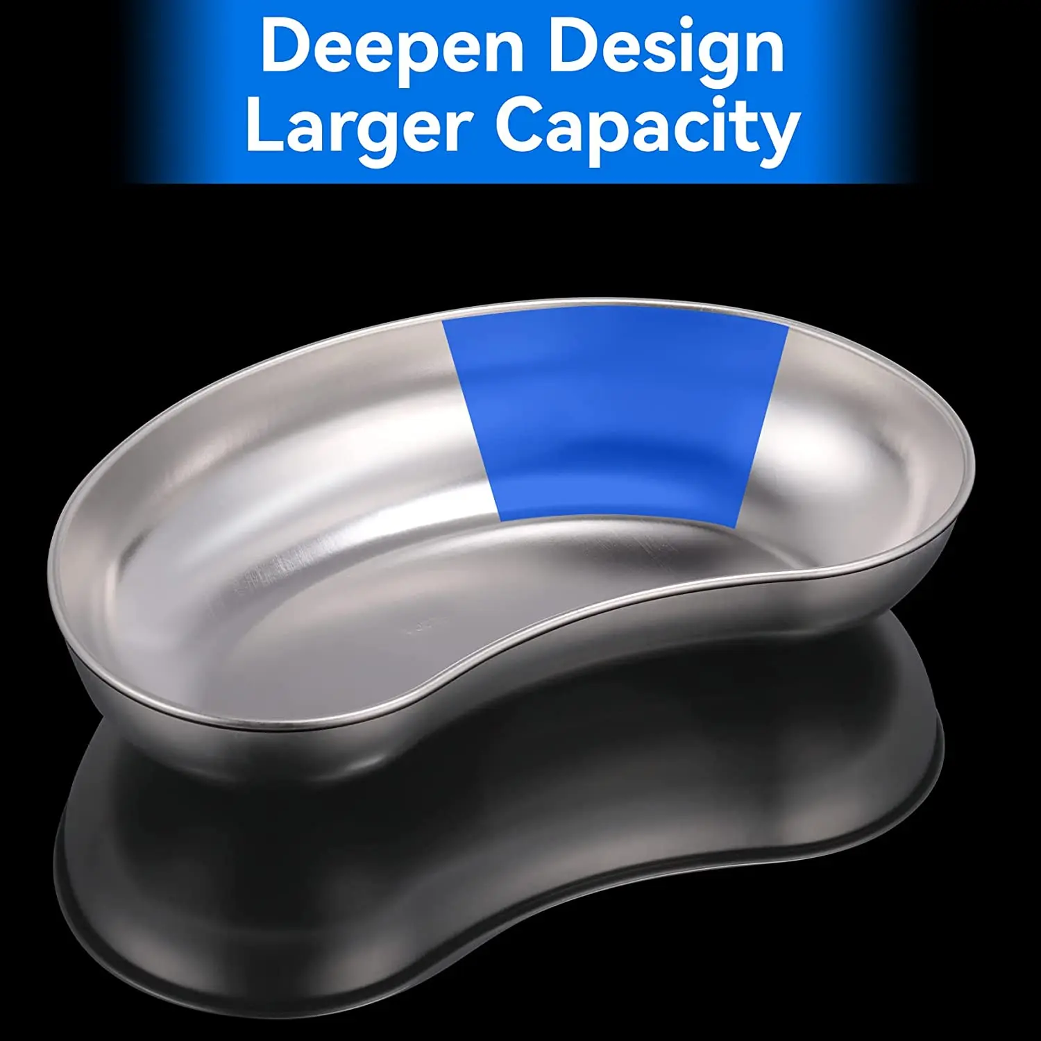 Medical Surgical Hospital Use Autoclavable Sterile 304 Stainless Steel Kidney Tray