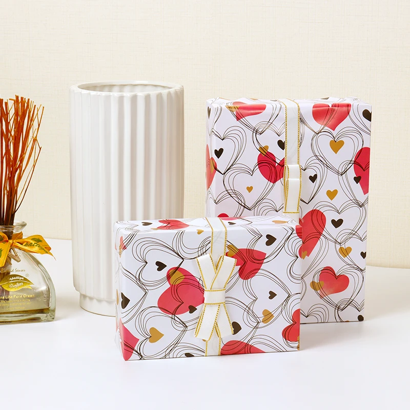 SY High Quality Gift Wrapping Paper Manufacturer Wholesale 50*70cm 80g Art Paper Wrapping Paper Manufacturers