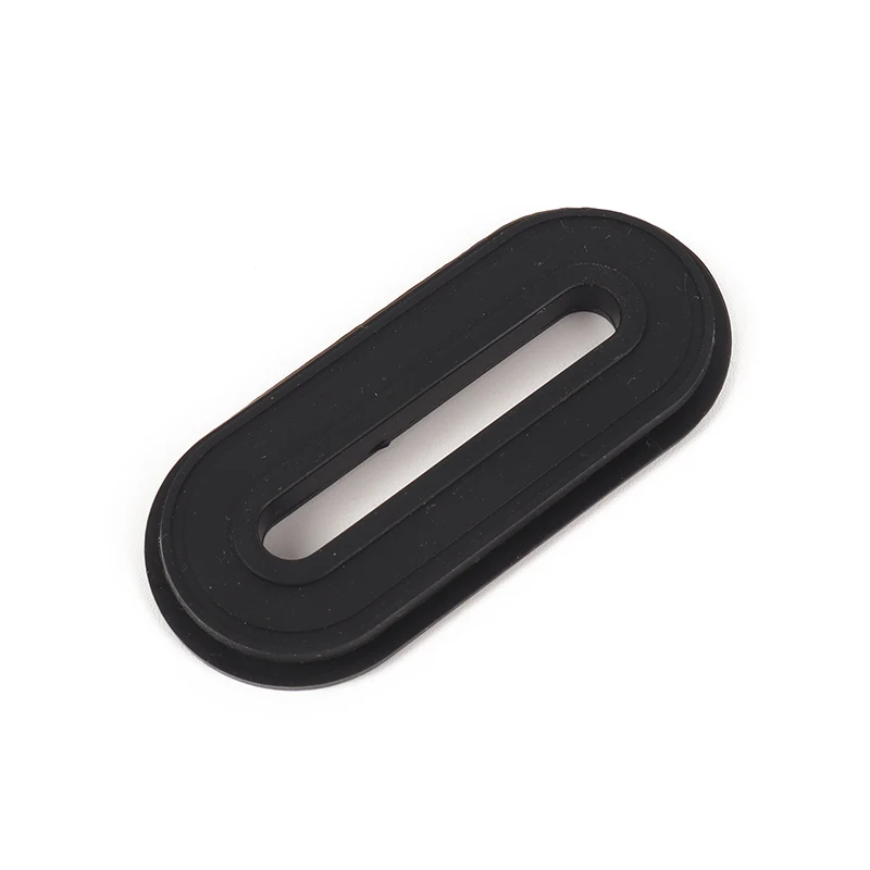 Custom PVC Earphone Rubber Headphone Jack Patch Hole Port Sew On Backpack Bag