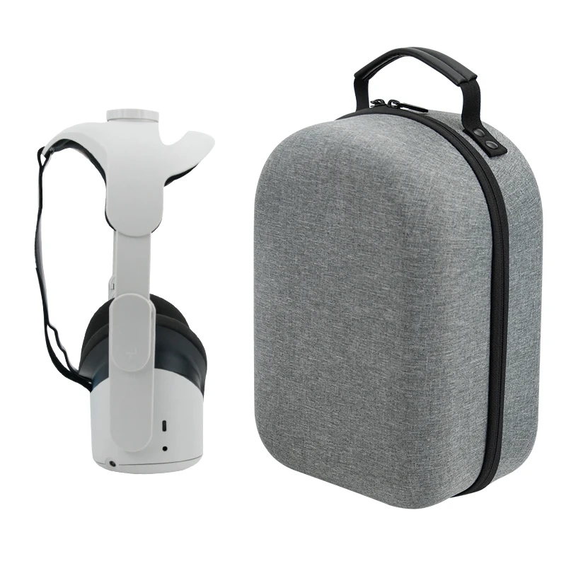 Customization  Lightweighter VR Gaming Storage Portable Travel Hard Protective Bag Holds Everything for Meta Quest 2 Accessories