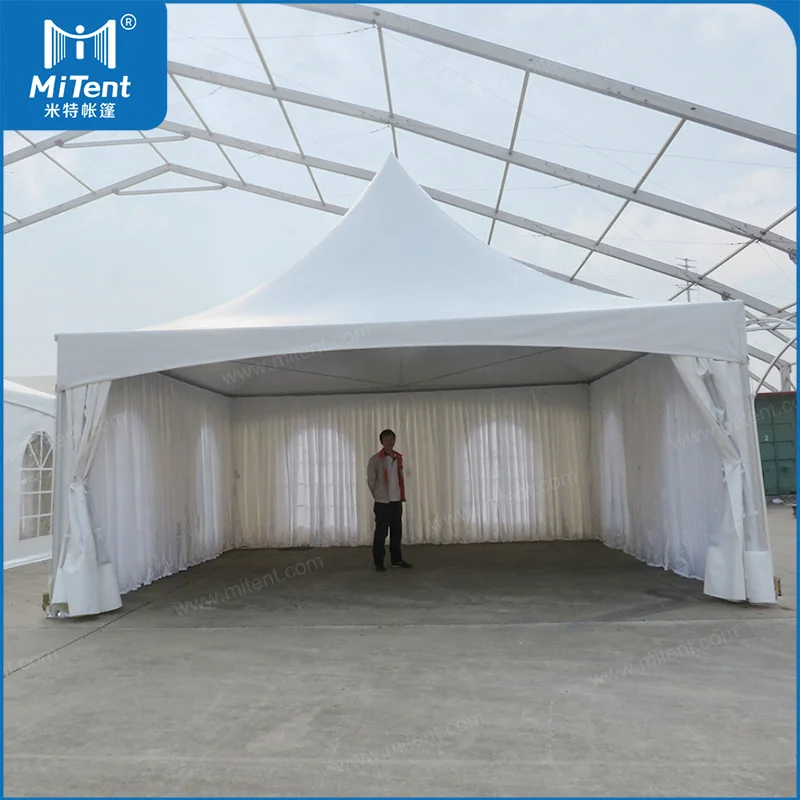 Arabic High Peak Wedding Canopy Marquee Tent with Tables and Chairs for Party