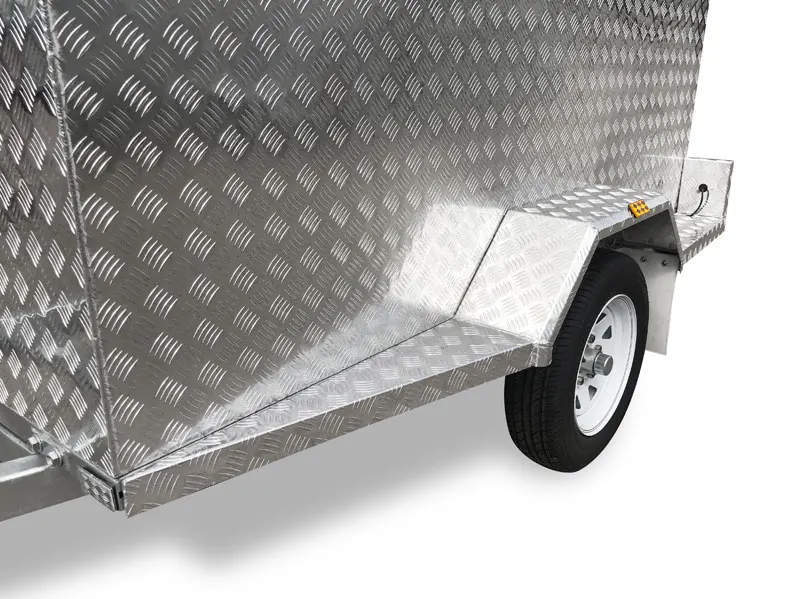 750 Kg 6*4 Ft Low Moq Manufacturer Enclosed Luggage Trailer For Suv