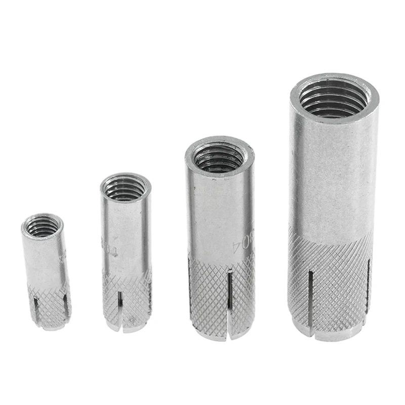 SS304 stainless steel m6 m8 m10 m12 drop in anchor expansion anchor for construction