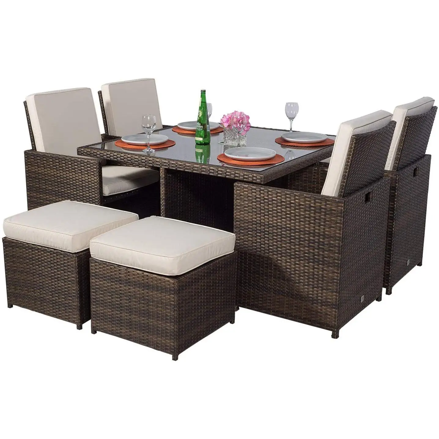 
JS673 rattan furniture garden set / rattan furniture set outdoor / rattan outdoor garden furniture set 