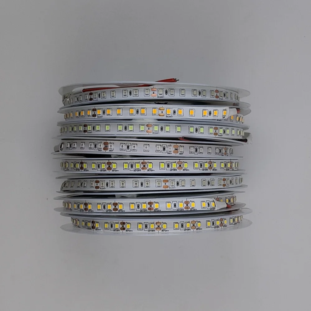 FICLUX wholesale 10m Led Light Tape 2835 SMD 8mm 12v Flexible Led Strip for mirror kitchen cabinet