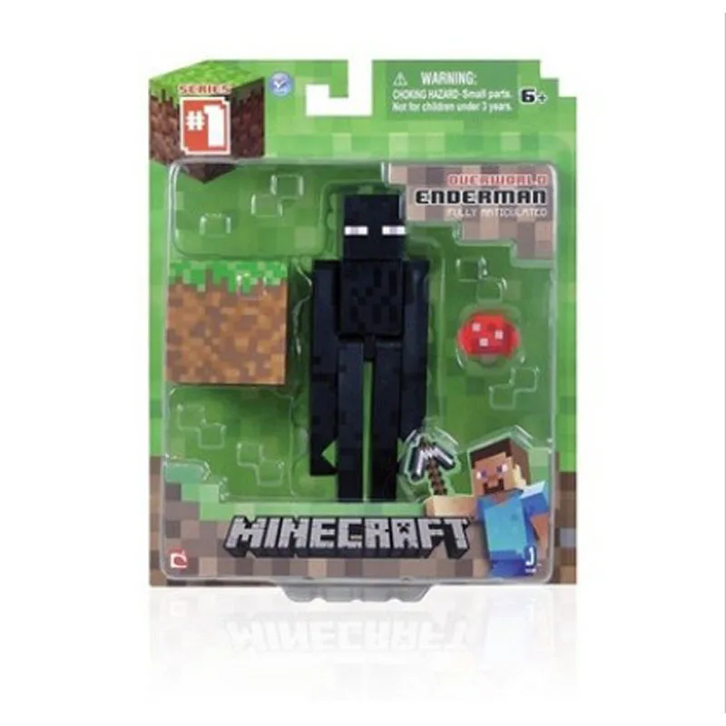 Сборная модель Minecraft кукла фигурка с орнаментом