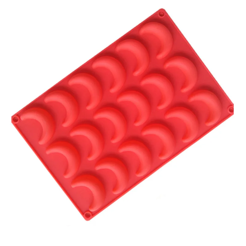 Силиконовая форма для шоколада 18 ячеек «сделай сам» конфет на заказ в виде Луны льда поднос инструменты выпечки торта