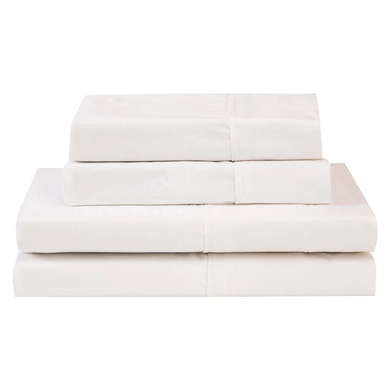 Wholesale Best Deep Pocket 3 Pieces Custom Bedding Sheets Queen drap de lit en coton- breathable cool Bed Sheet Set