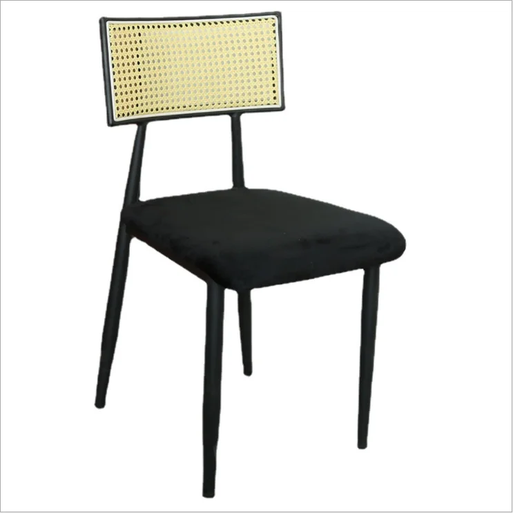 American country ironwork creative industry wind restaurant bar chair Lof milk tea shop T coffee chair restaurant dining chair