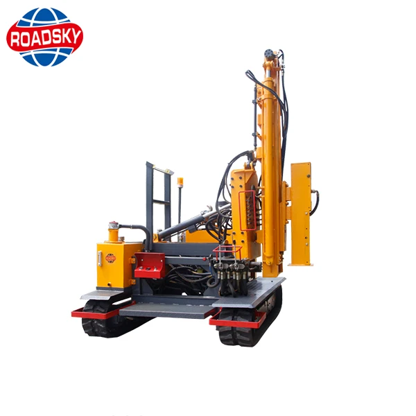 Гидравлический YC-Eurostar гусеничный сваевой привод для шоссе, балки ограждения