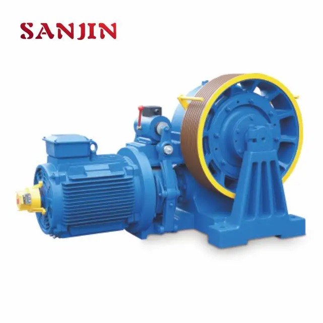 Редукторная Тяговая машина для лифта TORINDRIVE YJ275