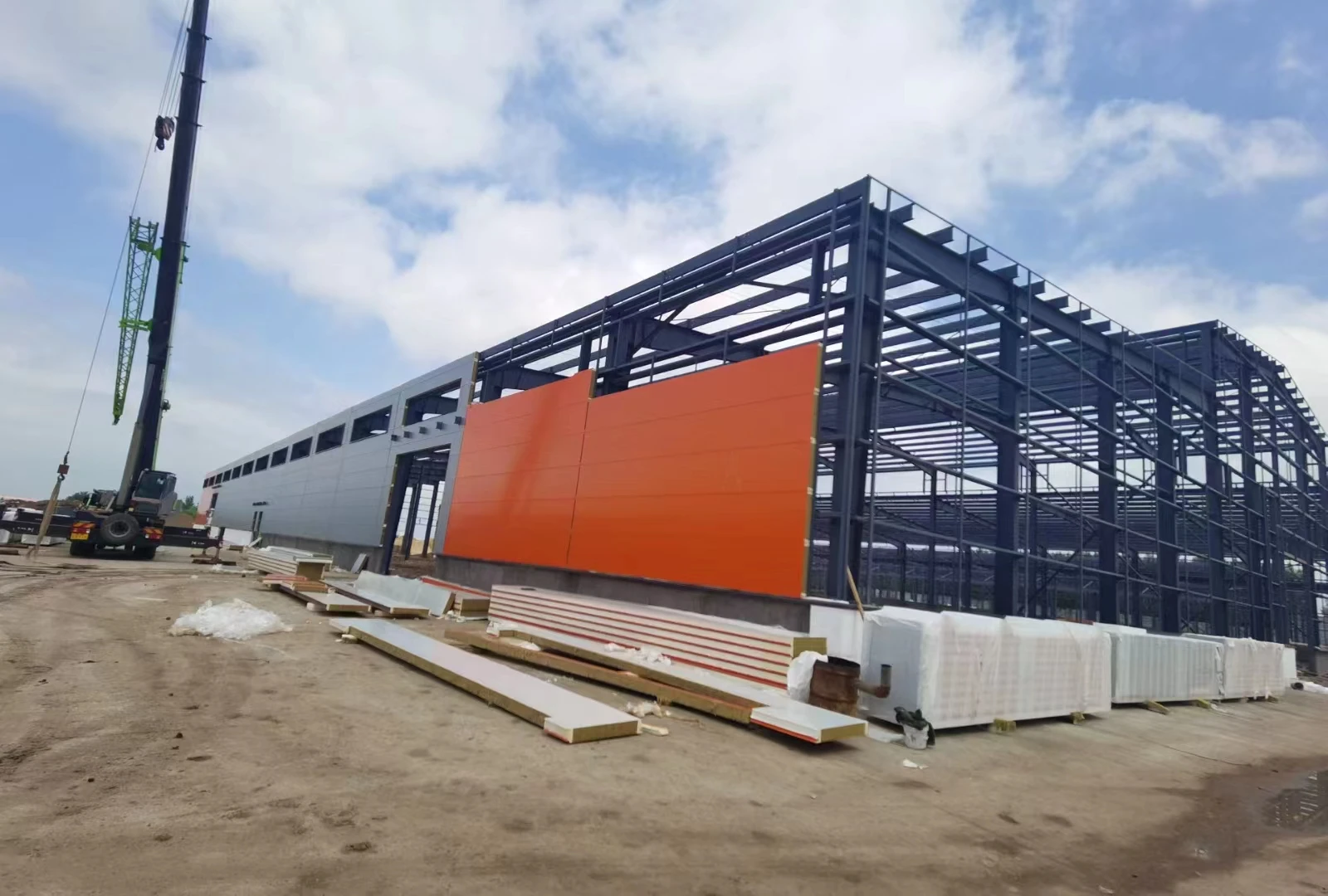 steel structure light weight warehouse small warehouse design for industrial and commercial buildings
