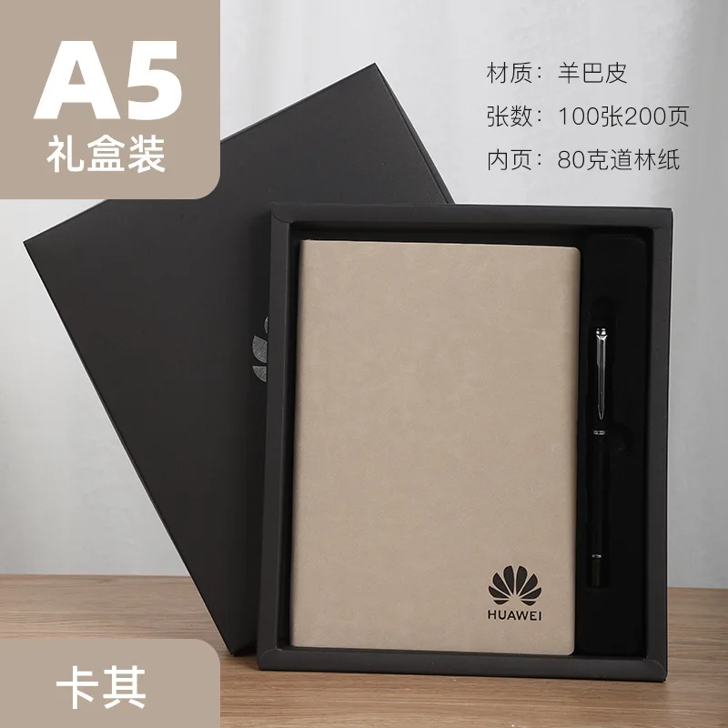 Manufacturer Gift Notepad A5 Notebook Set Professional Customized logo Diary Stationery Gift Box Customized