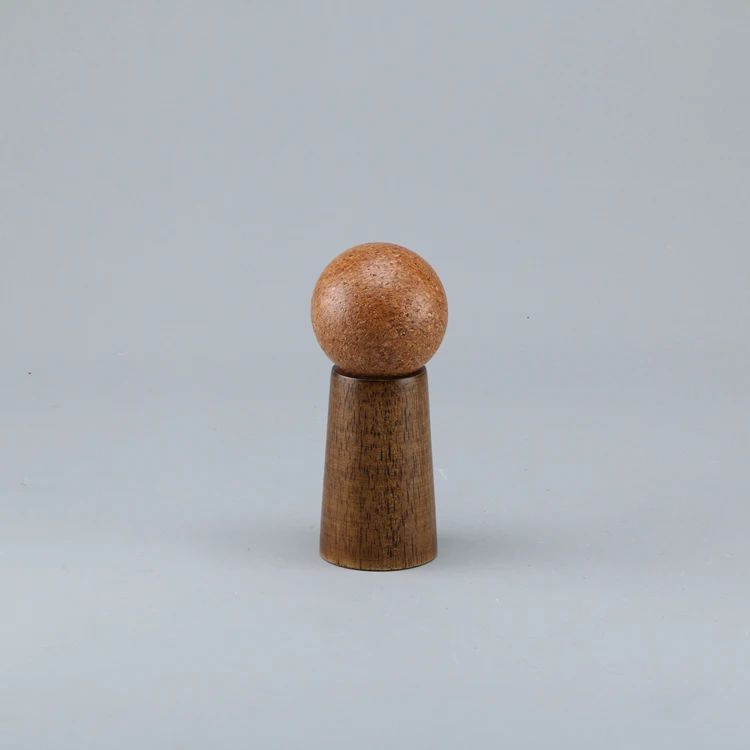 Eco-Friendly Cute Modern Style Custom Logo Miniature Bamboo Pepper Mill