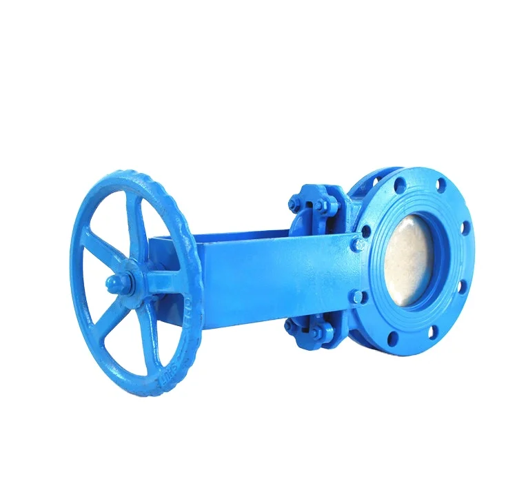 Manual Pneumatic/electric Knife Gate Valve Normal Temperature Wenzhou 6 6 4mp WCB Flange Manual Flanged Gate Valve