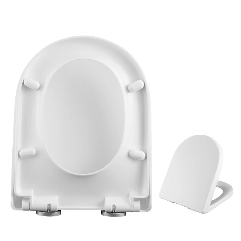 2023 Household toilet lid thickened toilet cover slow drop fast detachable lid UVO type toilet lid