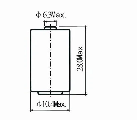 ER10/28 3.6v lithium battery ER10280 is suitable for Mitsubishi plc FX2NC-32BL
