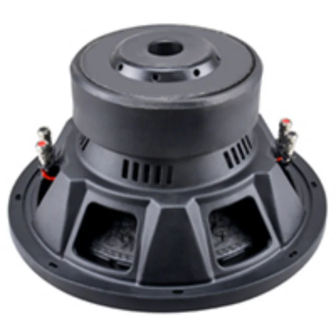 SOWAY SW12-40 High quality 10/12/15inch 200-8000w rms hot sale subwoofer foam rimmed 90-110db matte black car sub woofers