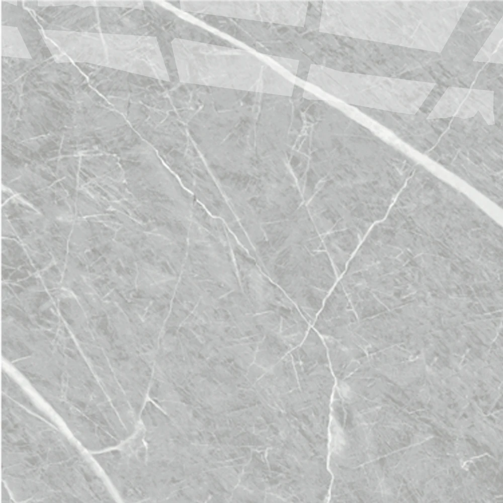 Grey Artificial Decoration Ceramic Floor Tiles HS Code 60x60 Marble Effect Porcelain Flooring Types Marble Floor Tile