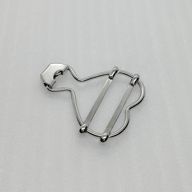 Elegant Garment Accessories Pure Copper Suspender Buckle for overalls